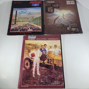 1985-1987 INDIANAPOLIS 500 Motor Speedway Racing Official Program Indy Car Sport